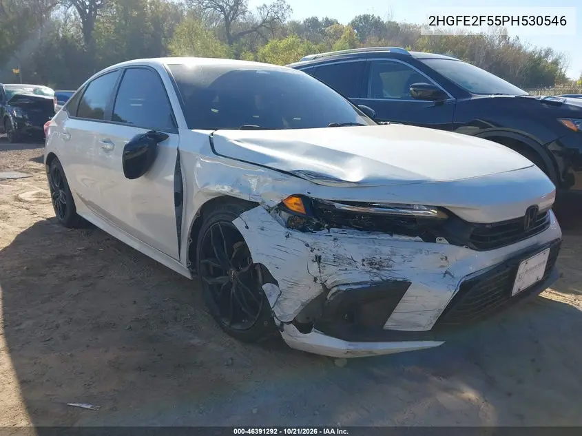 HONDA CIVIC 2023, VIN 2HGFE2F55PH530546