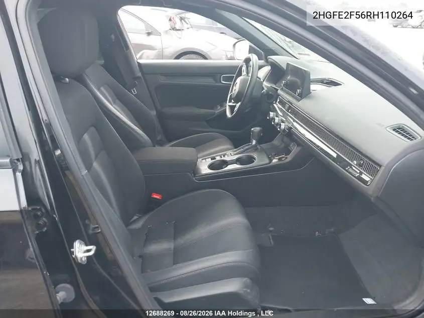 2024 HONDA CIVIC VIN 2HGFE2F56RH110264 — фото 5