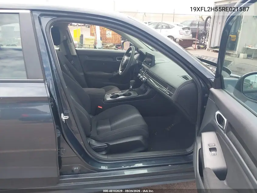 2024 HONDA CIVIC VIN 19XFL2H55RE021587 — фото 5