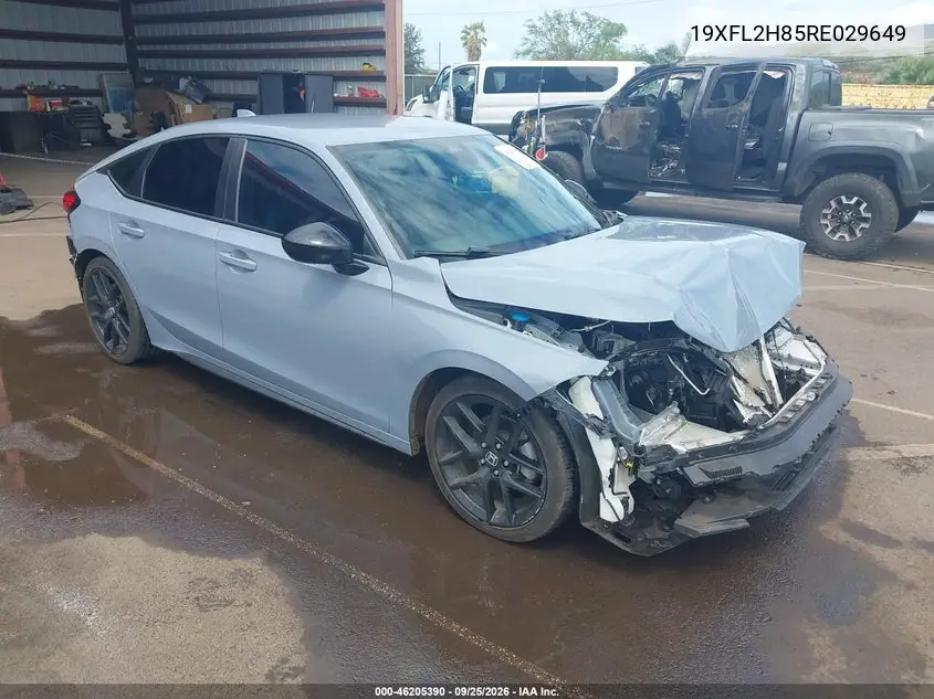 HONDA CIVIC 2024, VIN 19XFL2H85RE029649