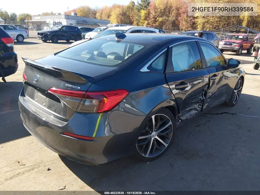 2024 HONDA CIVIC VIN 2HGFE1F90RH339584 — фото 4