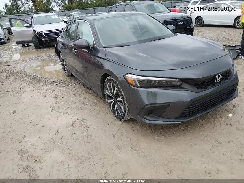 HONDA CIVIC 2024, VIN 19XFL1H72RE020179