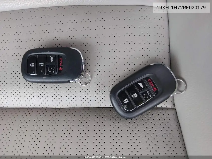 2024 HONDA CIVIC VIN 19XFL1H72RE020179 — фото 11