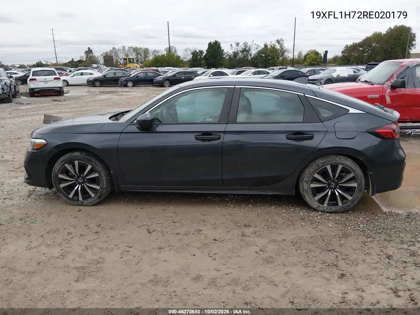 2024 HONDA CIVIC VIN 19XFL1H72RE020179 — фото 14