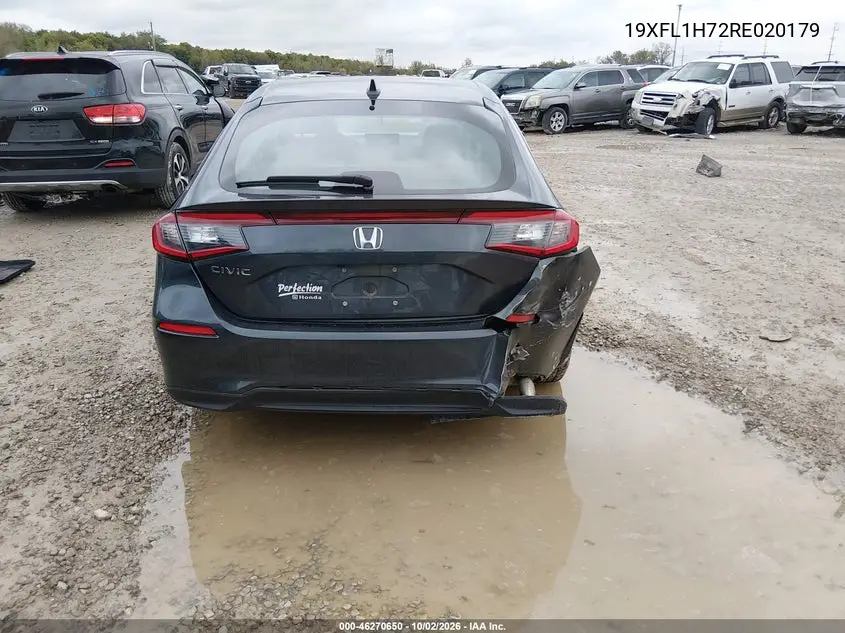 2024 HONDA CIVIC VIN 19XFL1H72RE020179 — фото 16