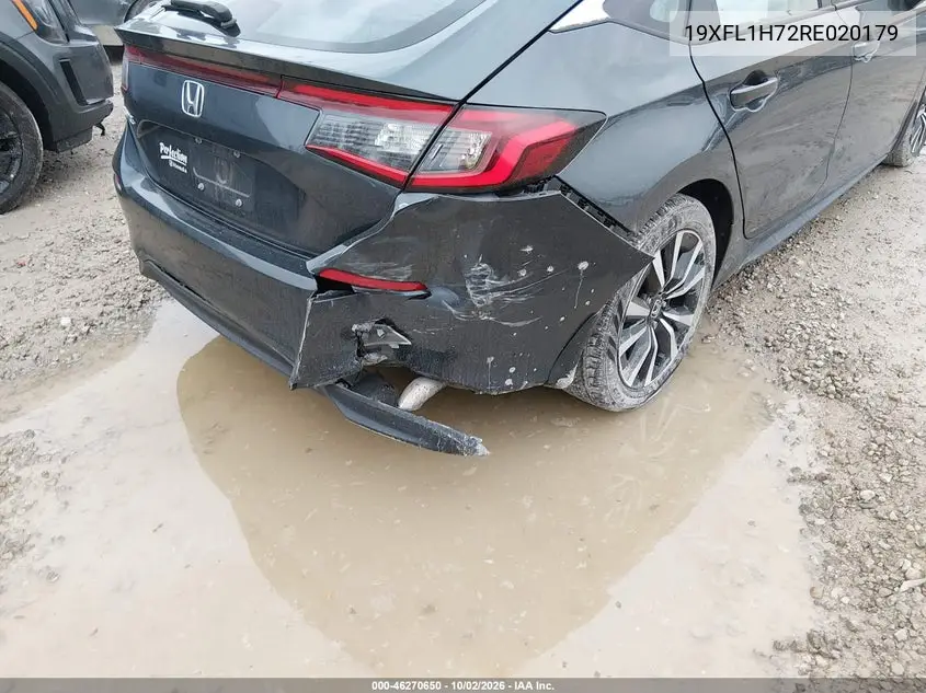 2024 HONDA CIVIC VIN 19XFL1H72RE020179 — фото 6