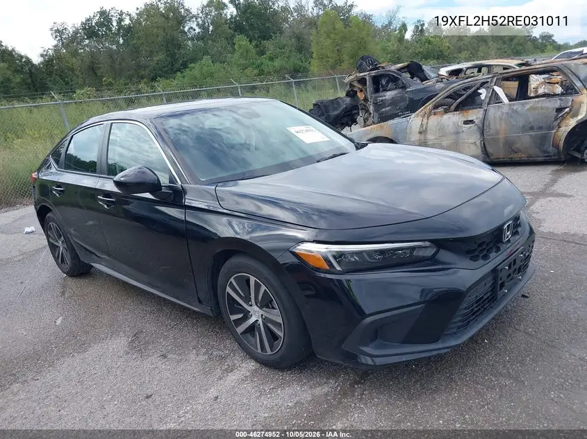 HONDA CIVIC 2024, VIN 19XFL2H52RE031011