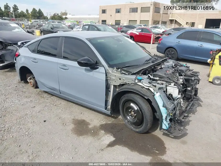 HONDA CIVIC 2024, VIN 19XFL2H81RE016896