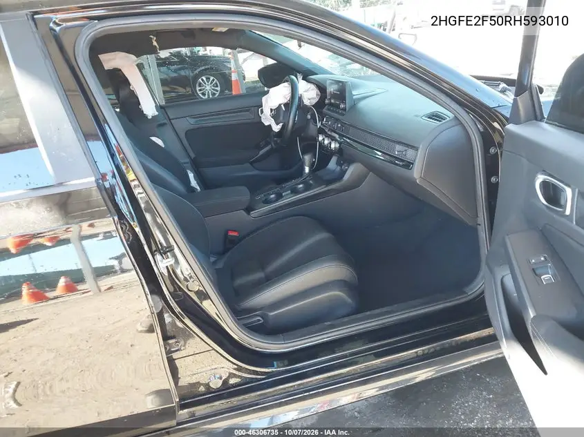 2024 HONDA CIVIC VIN 2HGFE2F50RH593010 — фото 5