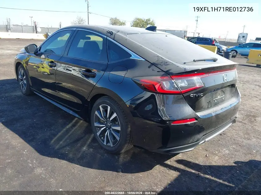 2024 HONDA CIVIC VIN 19XFL1H71RE012736 — фото 3