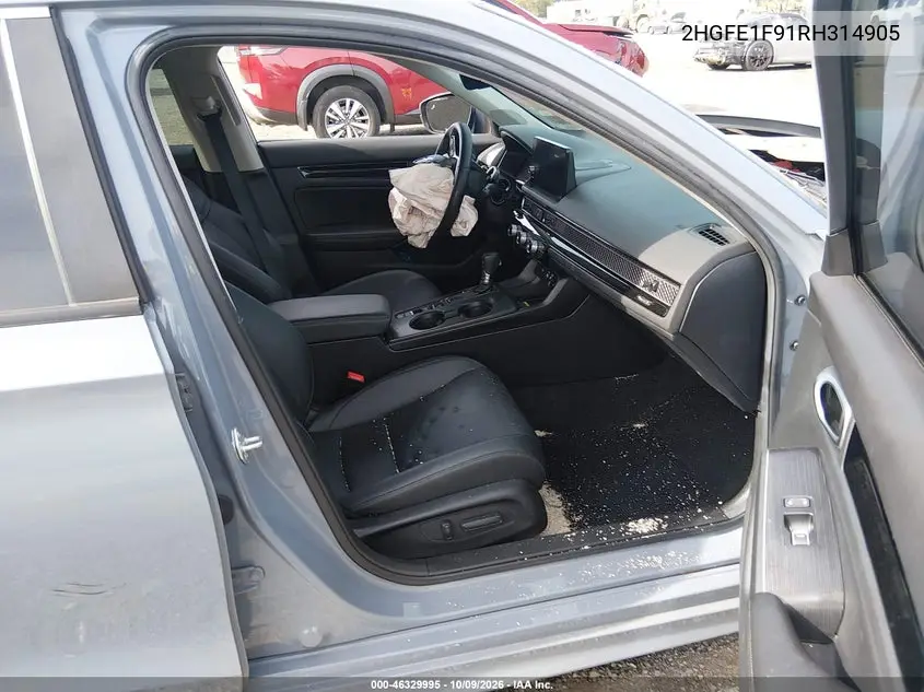 2024 HONDA CIVIC VIN 2HGFE1F91RH314905 — фото 5
