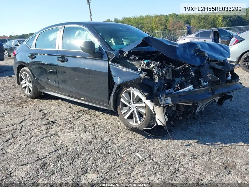 HONDA CIVIC 2024, VIN 19XFL2H55RE033299