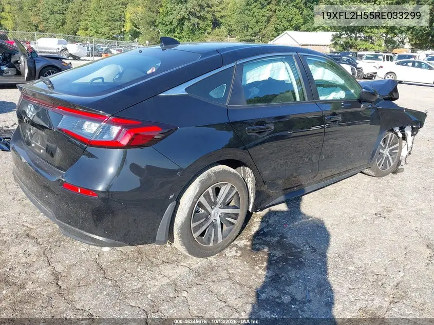 2024 HONDA CIVIC VIN 19XFL2H55RE033299 — фото 4