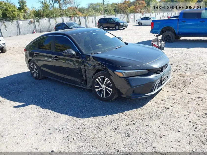 HONDA CIVIC 2024, VIN 19XFL2H50RE008200