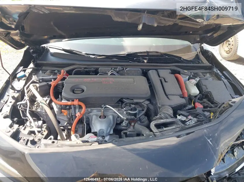 2025 HONDA CIVIC VIN 2HGFE4F84SH009719 — фото 10