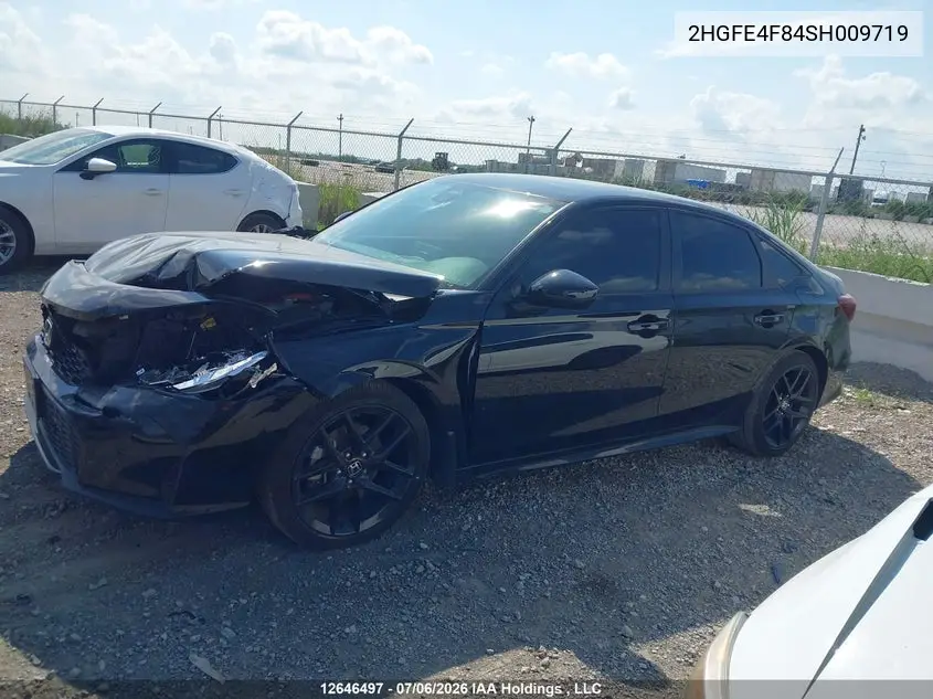 2025 HONDA CIVIC VIN 2HGFE4F84SH009719 — фото 14
