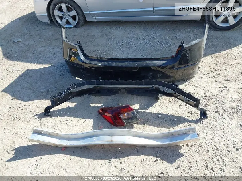 2025 HONDA CIVIC VIN 2HGFE4F85SH011396 — фото 12