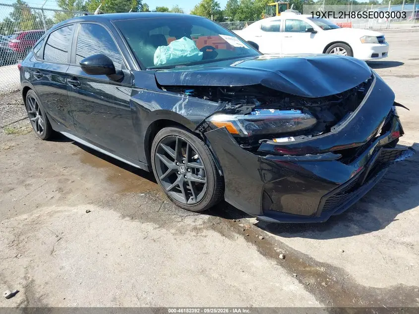 HONDA CIVIC 2025, VIN 19XFL2H86SE003003
