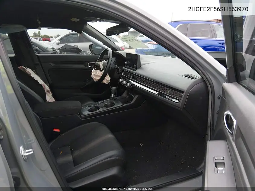 2025 HONDA CIVIC VIN 2HGFE2F56SH563970 — фото 5