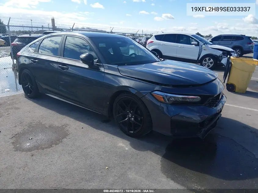 HONDA CIVIC 2025, VIN 19XFL2H89SE033337