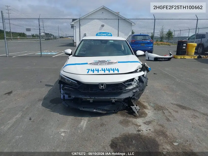 2026 HONDA CIVIC VIN 2HGFE2F25TH100662 — фото 13
