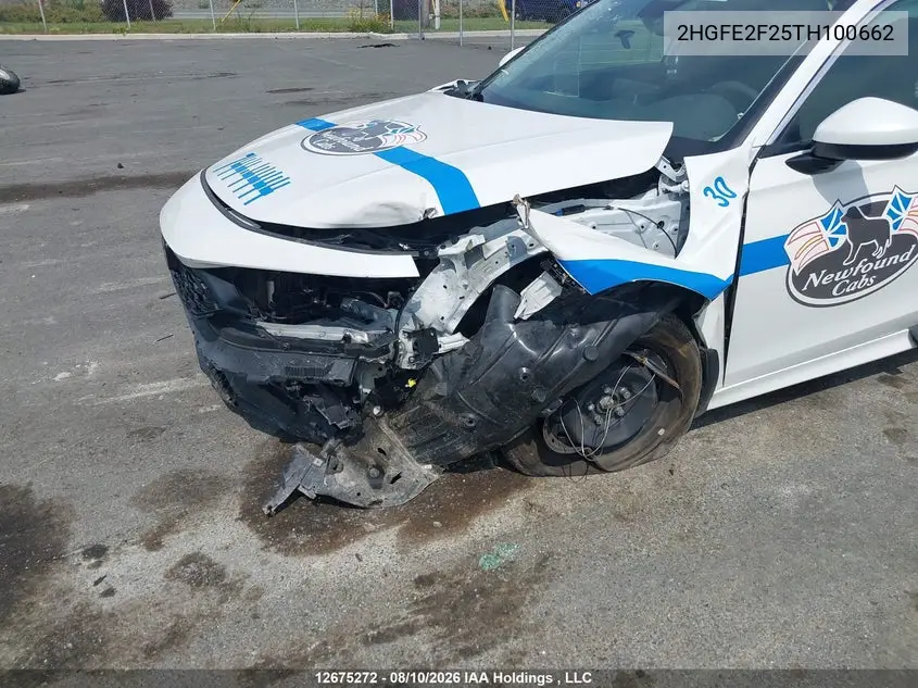 2026 HONDA CIVIC VIN 2HGFE2F25TH100662 — фото 6