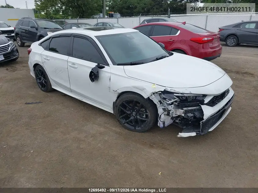 HONDA CIVIC 2026, VIN 2HGFE4F84TH002111