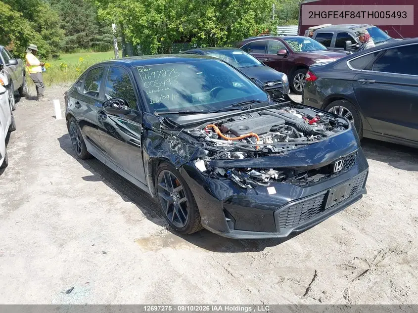 HONDA CIVIC 2026, VIN 2HGFE4F84TH005493