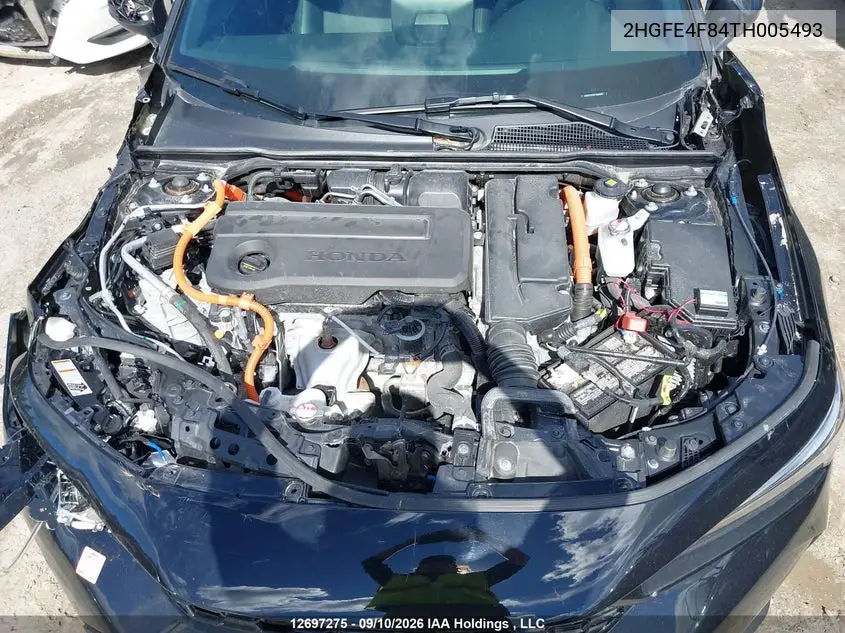 2026 HONDA CIVIC VIN 2HGFE4F84TH005493 — фото 10
