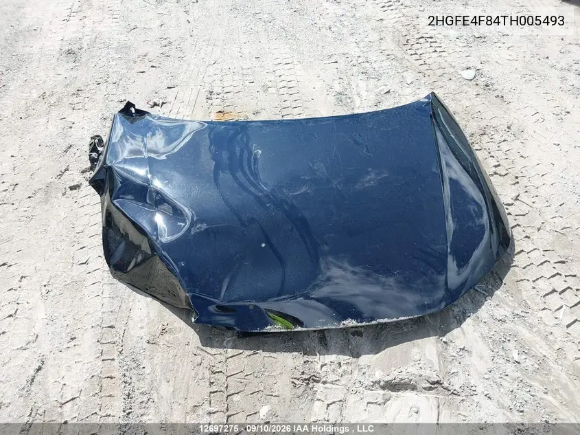 2026 HONDA CIVIC VIN 2HGFE4F84TH005493 — фото 12