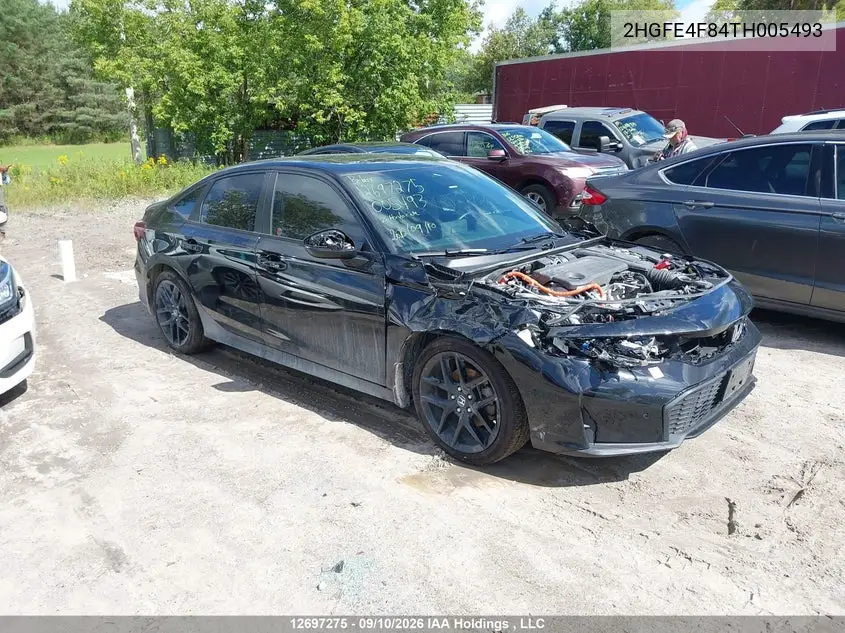 2026 HONDA CIVIC VIN 2HGFE4F84TH005493 — фото 14