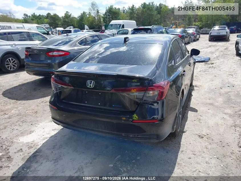 2026 HONDA CIVIC VIN 2HGFE4F84TH005493 — фото 4