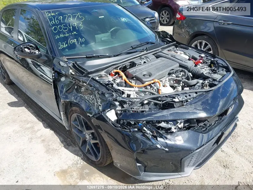 2026 HONDA CIVIC VIN 2HGFE4F84TH005493 — фото 6