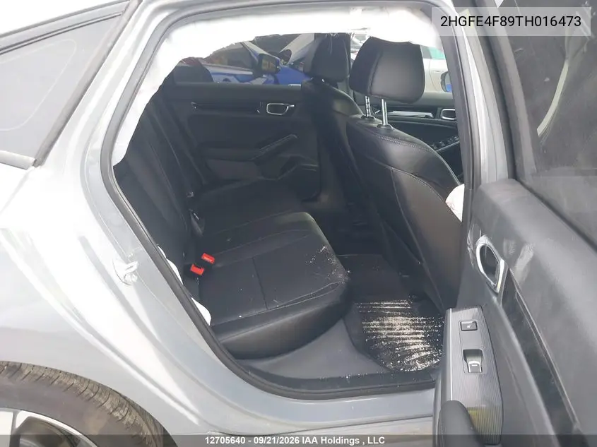 2026 HONDA CIVIC VIN 2HGFE4F89TH016473 — фото 8