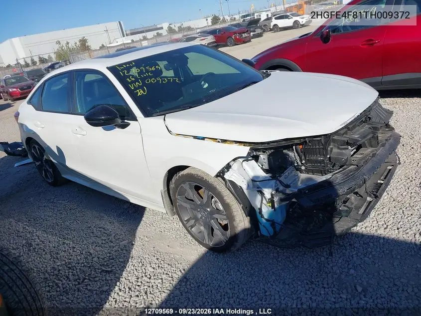 HONDA CIVIC 2026, VIN 2HGFE4F81TH009372