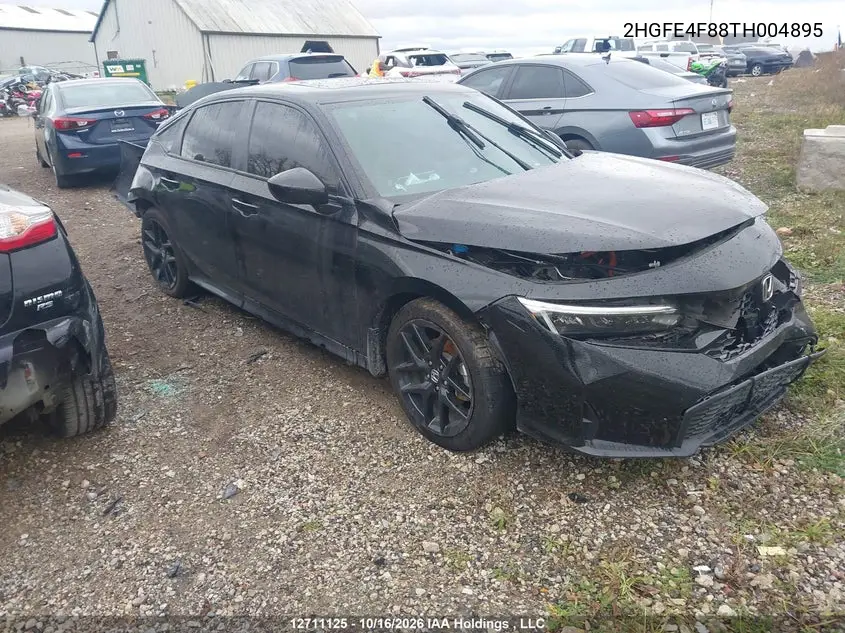 HONDA CIVIC 2026, VIN 2HGFE4F88TH004895