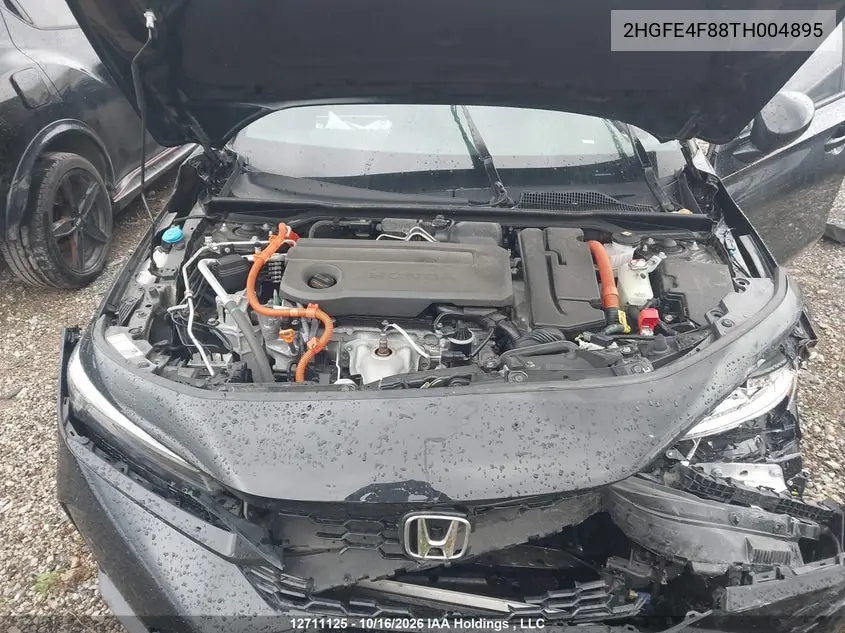 2026 HONDA CIVIC VIN 2HGFE4F88TH004895 — фото 10