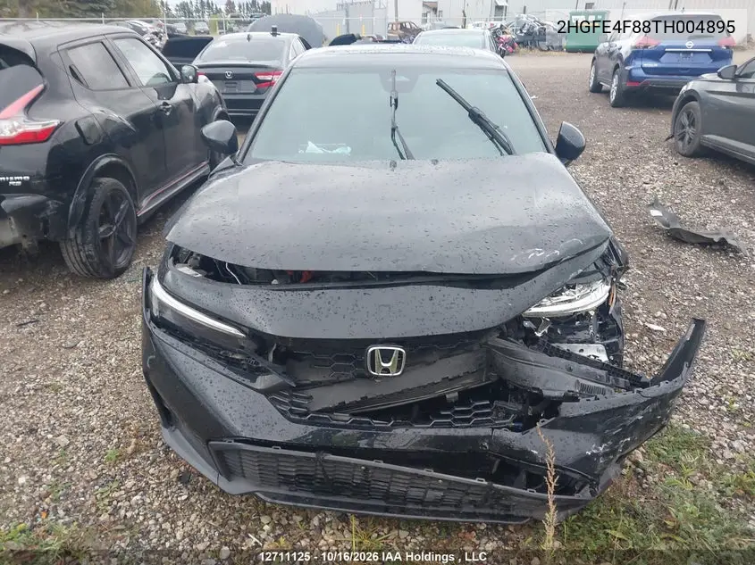 2026 HONDA CIVIC VIN 2HGFE4F88TH004895 — фото 12