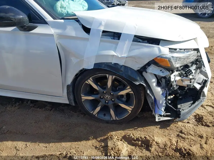 2026 HONDA CIVIC VIN 2HGFE4F80TH001005 — фото 19