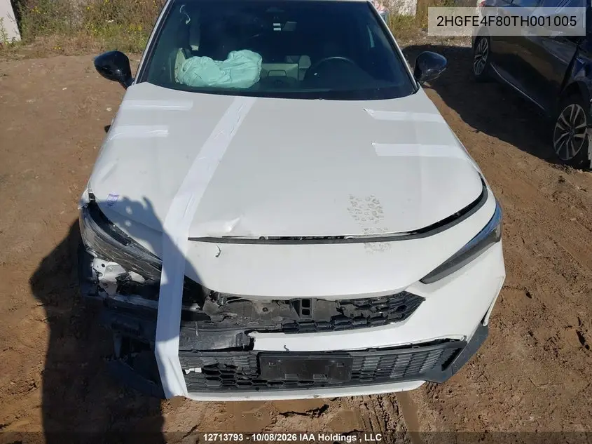 2026 HONDA CIVIC VIN 2HGFE4F80TH001005 — фото 21