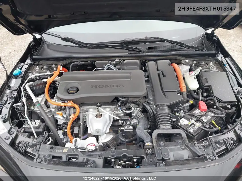 2026 HONDA CIVIC VIN 2HGFE4F8XTH015347 — фото 10