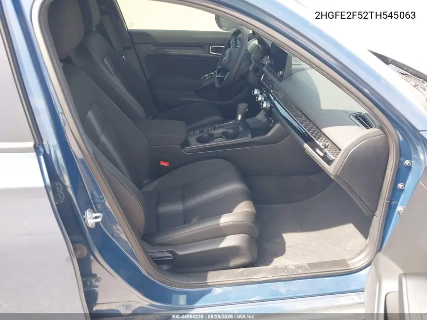 2026 HONDA CIVIC VIN 2HGFE2F52TH545063 — фото 5