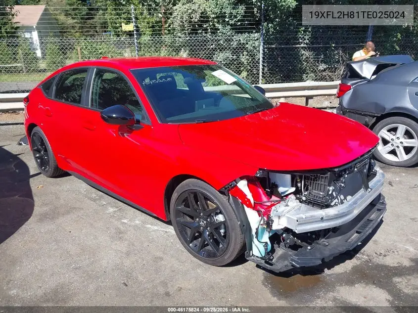 HONDA CIVIC 2026, VIN 19XFL2H81TE025024