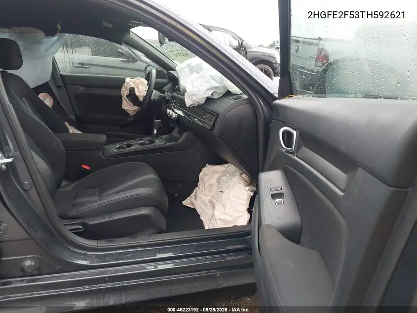 2026 HONDA CIVIC VIN 2HGFE2F53TH592621 — фото 5