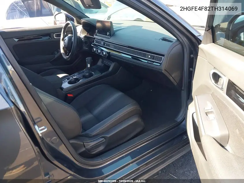 2026 HONDA CIVIC VIN 2HGFE4F82TH314069 — фото 5