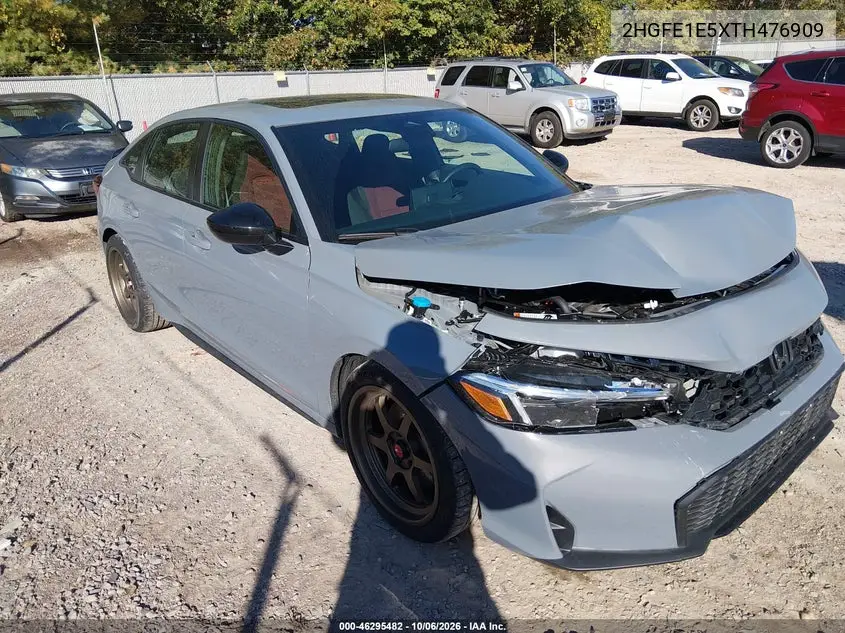 HONDA CIVIC 2026, VIN 2HGFE1E5XTH476909