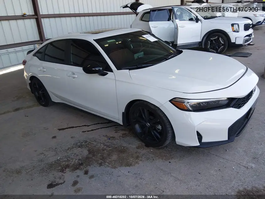 HONDA CIVIC 2026, VIN 2HGFE1E56TH470900
