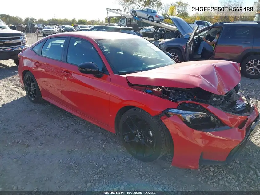 HONDA CIVIC 2026, VIN 2HGFE2F50TH569488