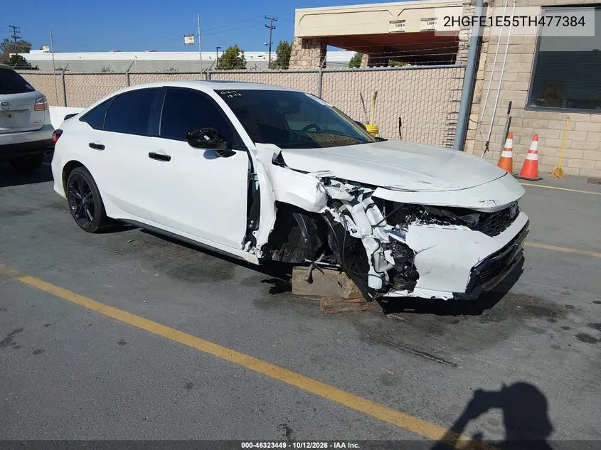 HONDA CIVIC 2026, VIN 2HGFE1E55TH477384