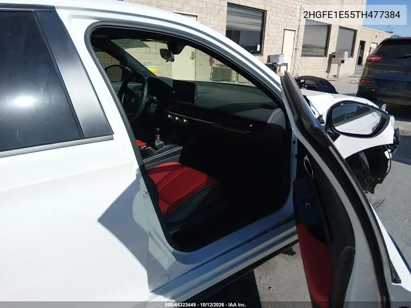 2026 HONDA CIVIC VIN 2HGFE1E55TH477384 — фото 5